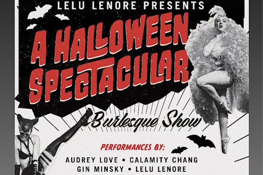 a halloween spectacular burlesque show